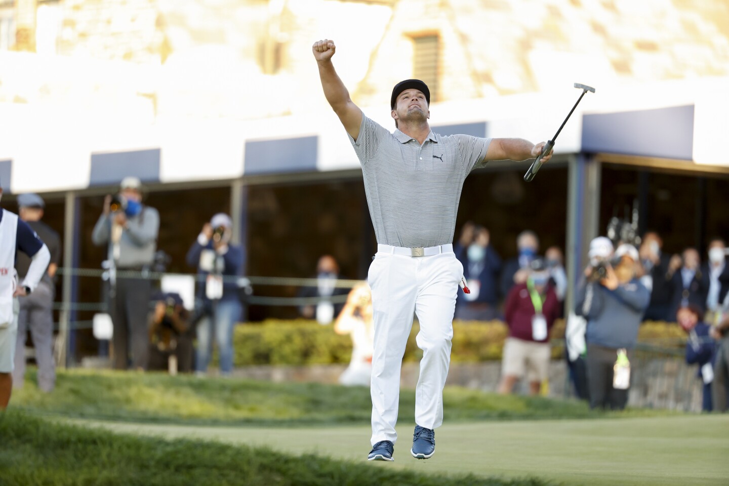 U.S. Open — Bryson DeChambeau Celebration, R4