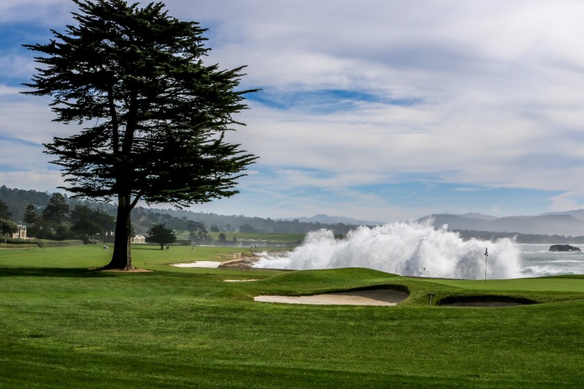 Pebble Beach Golf Links — Hole No. 18