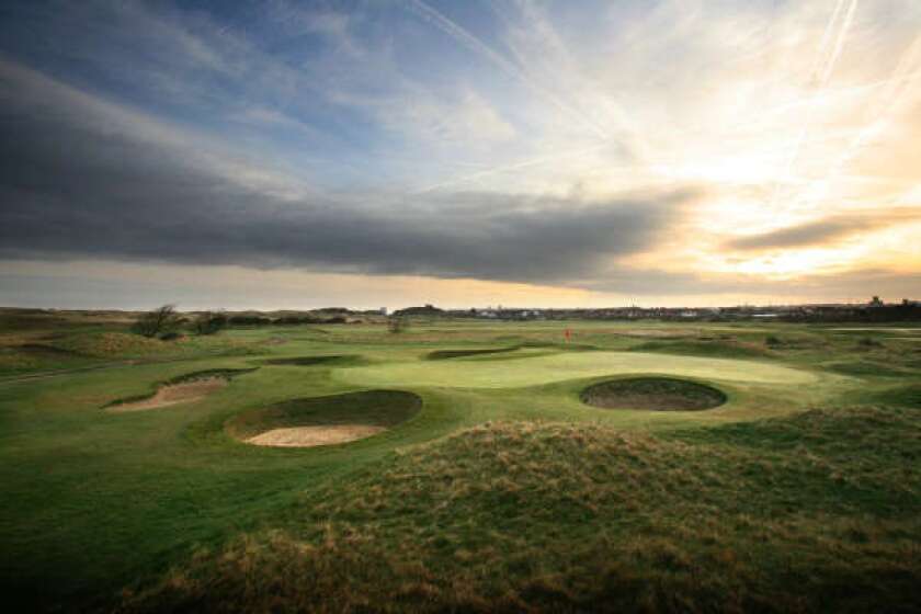 Wallasey Golf Club scene