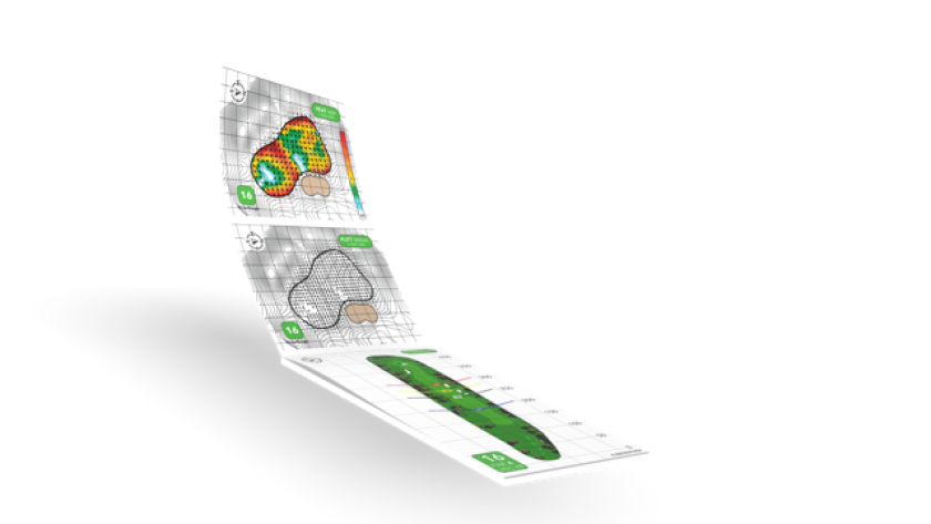 GolfLogix open book