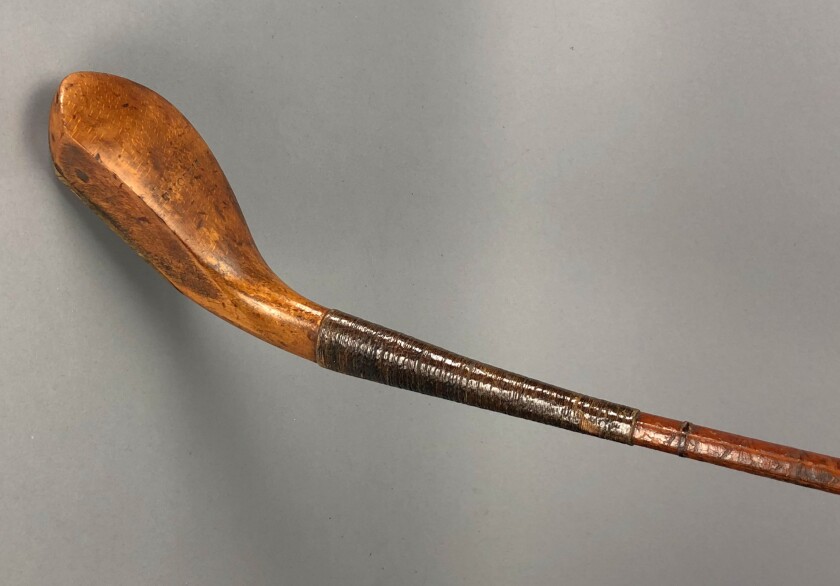 Old Tom Morris steel-core shaft driver