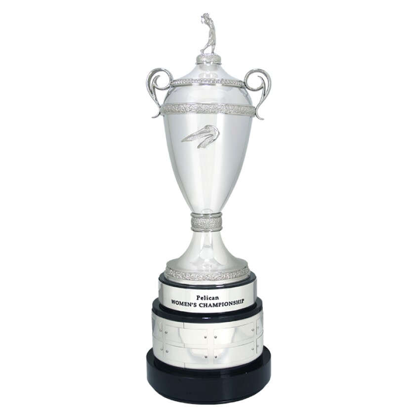 Pelican Women's Championship trophy by Malcolm DeMille
