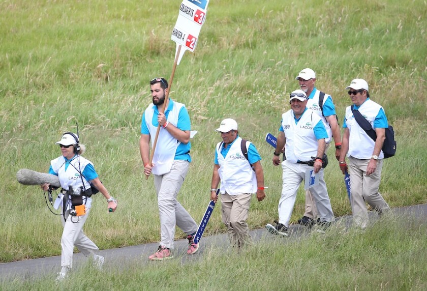 Marshals at 2016 French Open