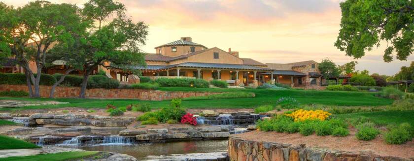 Cimarron Hills clubhouse in Georgetown, Texas