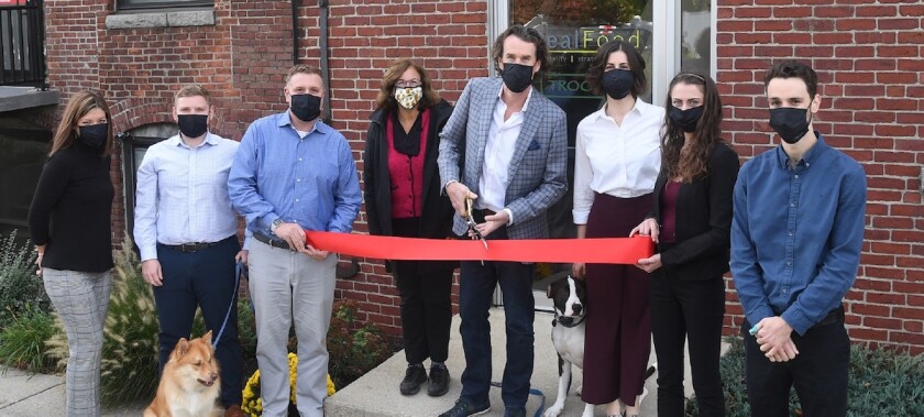 RealFood Troon-Boston ribbon cutting