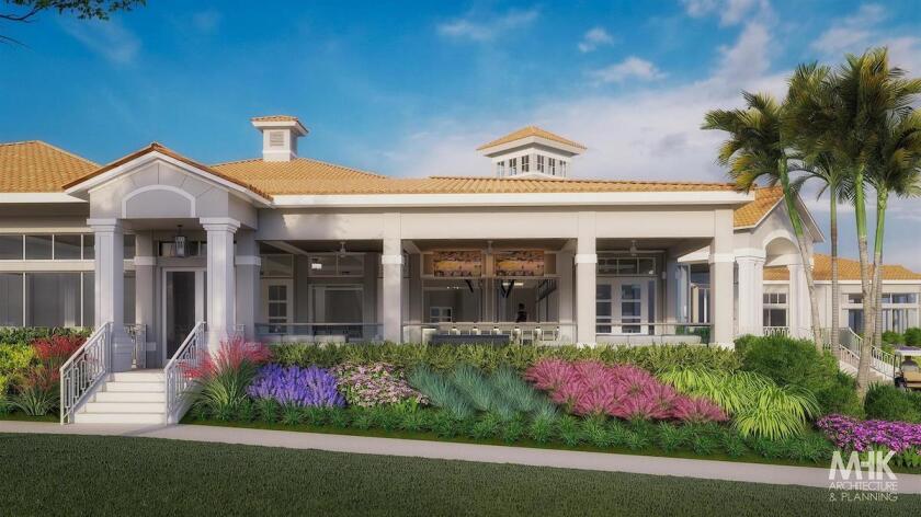 Colonial CC (Fort Myers) grille entry
