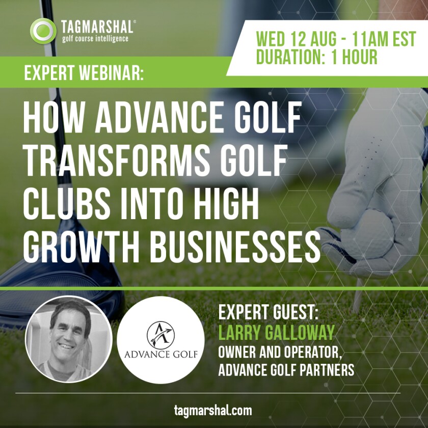 Tagmarshal webinar Advance Golf