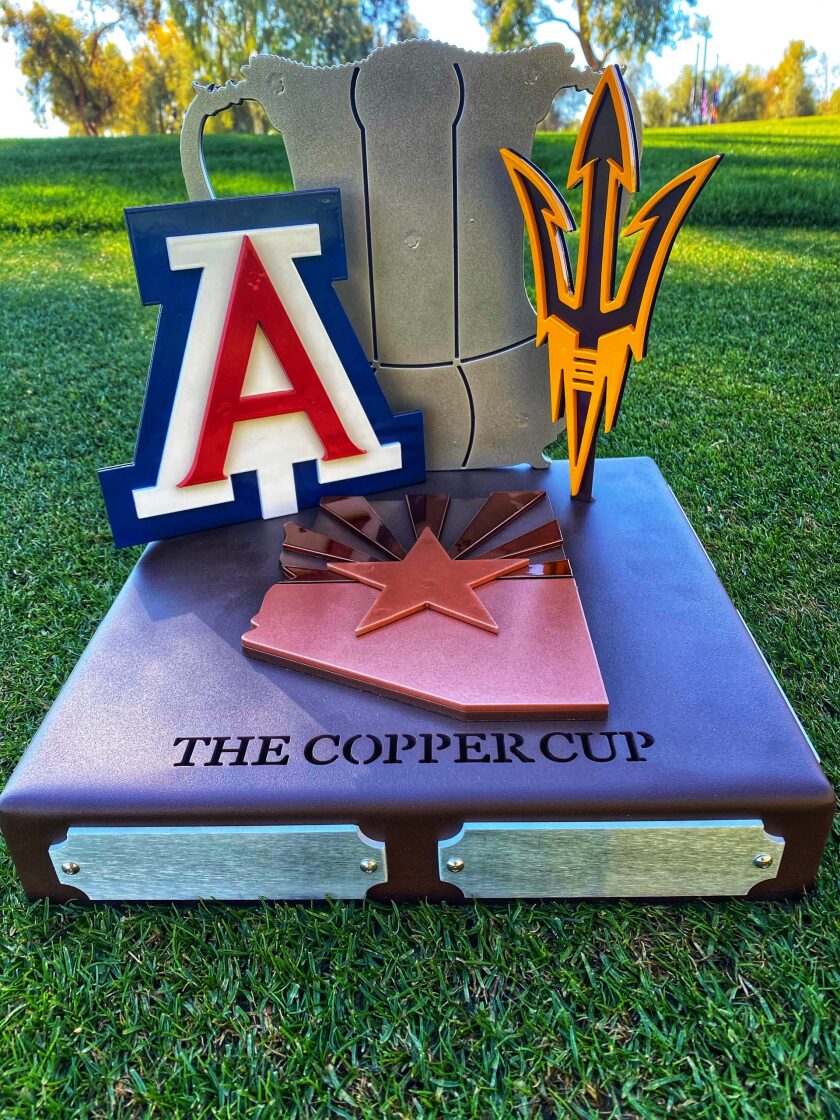 Arizona-Arizona State Copper Cup Trophy