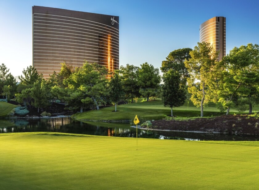 Wynn Golf Club 12th hole