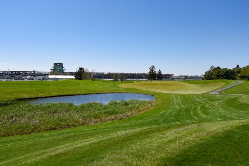 Brickyard Crossing Golf Course: Hole 7