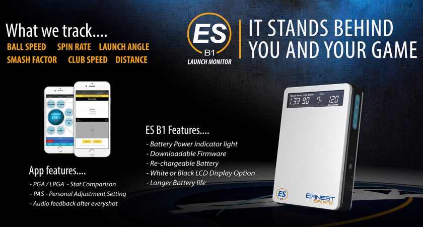 Ernest Sports ES B1 Launch Monitor