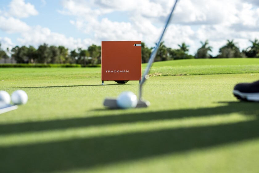 TrackMan monitor