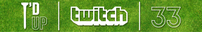 Twitch and T'd Up Golf logo